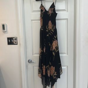 Georgeous black floral Polo Ralph Lauren dress. Size 8